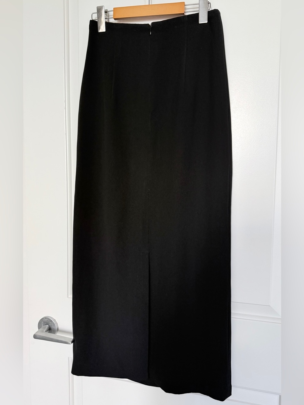 Handmade Black Maxi Pencil Skirt | Size S - Picture 6 of 9